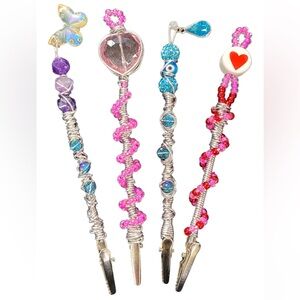 Handmade Beaded Roach Clip.